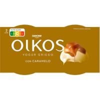 Yogur griego de caramelo OIKOS, pack 2x110 g