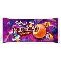 Pandorinos de cacao DULCESOL, paquete 135 g