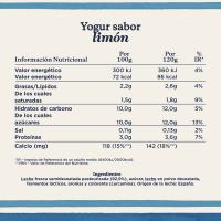 Yogur sabor a limón DANONE, pack 4x120 g