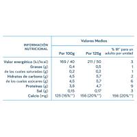 Leche fermentada desnat. natural DANONE VITALINEA, pack 4x120 g