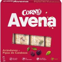 Barrita de avena y arándanos CORNY, caja 4 uds, caja 140 g