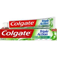 Dentífrico triple acción frescor COLGATE, tubo 75 ml