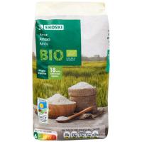 Arroz ecológico redondo EROSKI BIO, paquete 500 g