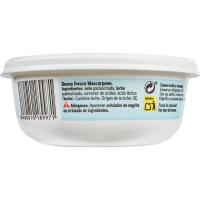 Queso mascarpone EROSKI, tarrina 250 g