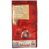 Bombones de licor EROSKI, bolsa 130 g