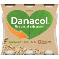 Danacol para beber de avena DANONE, pack 6x100 g