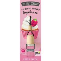 Ambientador coche de fresa-nata THE FRUIT COMPANY, frasco 6,5 ml