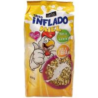 Cereales de trigo inflado con miel CERIDÉS, bolsa 500 g