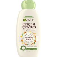 Champú con leche de almendras ORIGINAL REMEDIES, bote 300 ml