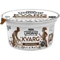 Bebida láctea proteica con stracciatella LINDAHLS, tarrina 150 g