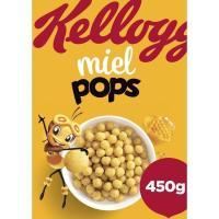 Cereales KELLOGG'S MIEL POP'S, caja 450 g