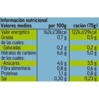 Pimiento del piquillo entero bajo en sal EROSKI, frasco 225 g