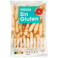 Picos sin gluten EROSKI, bolsa 100 g