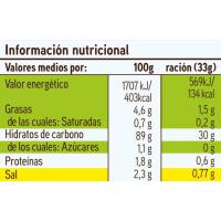 Picos sin gluten EROSKI, bolsa 100 g