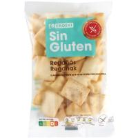 Regañas sin gluten EROSKI, bolsa 100 g