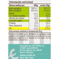 Regañas sin gluten EROSKI, bolsa 100 g