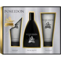 Set para hombre Gold Ocean Colonia + Gel + Loción POSEIDON, 1 ud