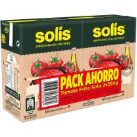 Tomate frito casero SOLIS, pack 2x350 g