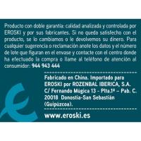 Bayeta microfibra para cristales EROSKI, pack 1 ud.