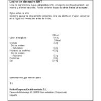 Bebida de almendras sin azúcar añadido KAIKU, brik 1 litro