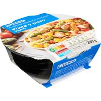 Ensalada de pasta-pavo EROSKI, bowl 200 g