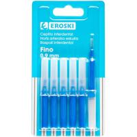 Cepillo interdental fino EROSKI, pack 6 uds