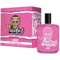 Colonia para mujer Love REBEL, vaporizador 100 ml