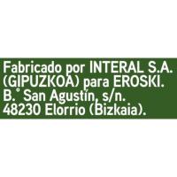 Caldo de verduras EROSKI, 10 pastillas, caja 90 g