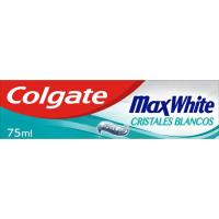 Dentífrico cristales blancos COLGATE  Max White, tubo 75 ml