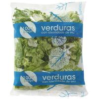 Lechuga riza lavada cortada, bolsa 140 g