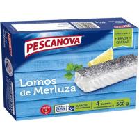 Lomos de merluza PESCANOVA, caja 360 g