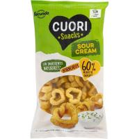 Couori sour cream snack de maíz FACUNDO, bolsa 100 g