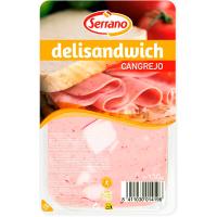 Delisandwich de cangrejo SERRANO, sobre 130 g