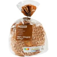 Pan de hogaza integral EROSKI, paquete 500 g