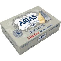 Mantequilla sin sal ARIAS, pack 2x62,5 g