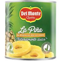 Piña en rodajas DEL MONTE, lata 510 g