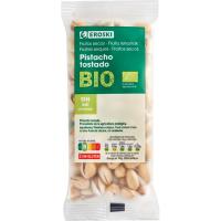 Pistacho tostado sin sal EROSKI BIO, bolsa 100 g