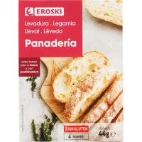 Levadura de panadería EROSKI, caja 44 g