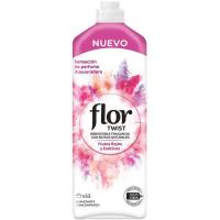 Suavizante Twist frutos rojos FLOR, botella 59 dosis