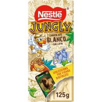 Chocolate Jungly blanco NESTLÉ, tableta 125 g