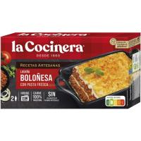 Lasaña boloñesa LA COCINERA, caja 500 g