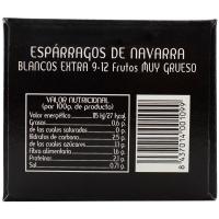 Espárrago blanco D.O. 9/12 BAIGORRI SELECCIÓN, lata 425 g