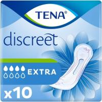 Compresa de incontinencia extra TENA Discreet, paquete 10 uds