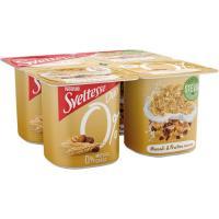 Yogur de muesli con frutos secos SVELTESSE, pack 4x120 g