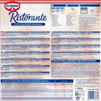 Pizza Ristorante quattro formaggi DR.OETKER, caja 340 g