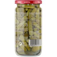 Pepinillos en vinagre SARASA, frasco 180 g