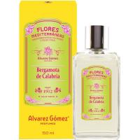 Colonia de flores bergamota ÁLVAREZ GÓMEZ, vaporizador 150 ml