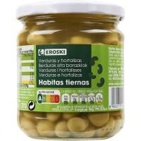 Habita tierna extra EROSKI, frasco 210 g