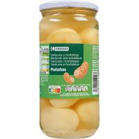 Patata entera EROSKI, frasco 400 g