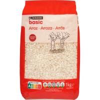 Arroz extra EROSKI basic, paquete 1 kg